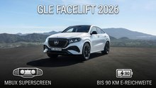 Mercedes-Benz GLE Facelift 2026: Technik-Upgrade für den SUV