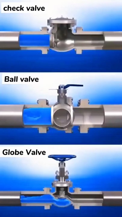 Check Valve/ Globe Valve / Ball Valve