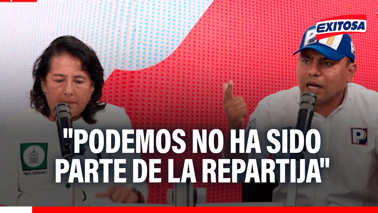 Podemos Perú postula a la Cámara de Diputados y Frente de la Esperanza al Senado
