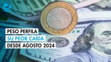 Peso mexicano se aprecia, pero perfila su peor caída en un mes desde agosto de 2024