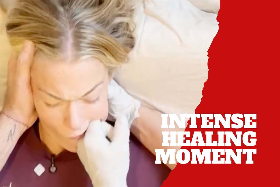 LeAnn Rimes comparte un momento emocional durante un tratamiento de liberación de mandíbula