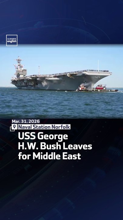 USS George H.W. Bush Leaves For Middle East