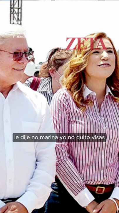 "Por su culpa me quitaron la visa", reclamó Marina a Bonilla.