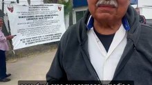 Protestan con miedo y sin servicios de salud, jubilados de Pemex en Rosarito.