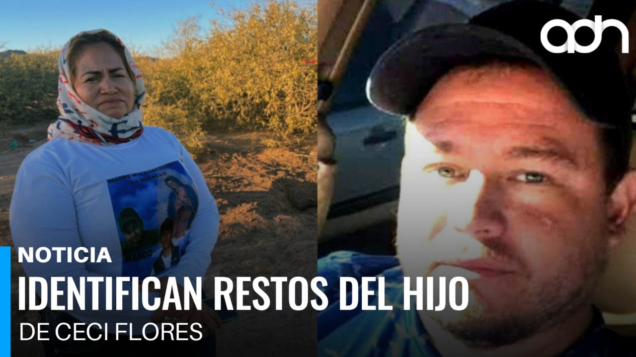 Identifican restos del hijo de Ceci Flores tras casi siete años de búsqueda