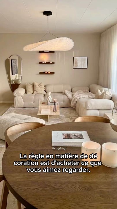 Les règles de la décoration
