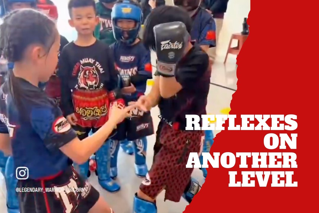 Niños convierten piedra, papel o tijera en un ejercicio de reflejos a máxima velocidad