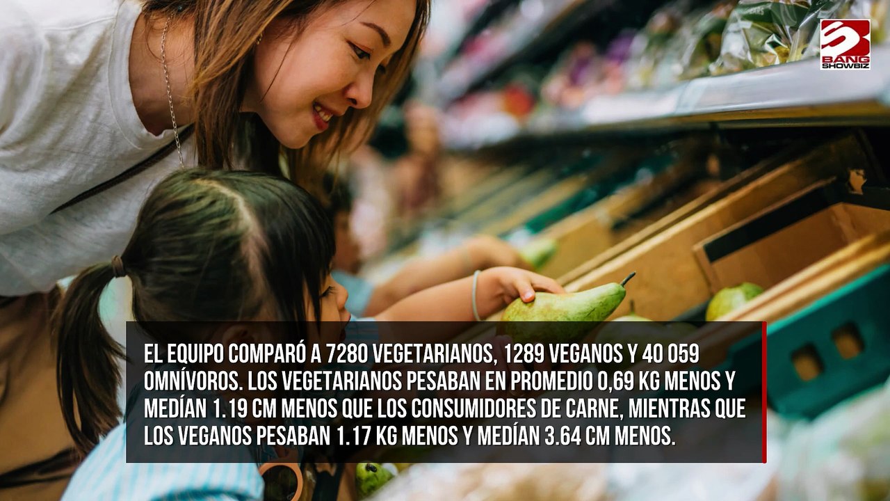 Los niños veganos son más delgados y bajos que los niños que comen carne