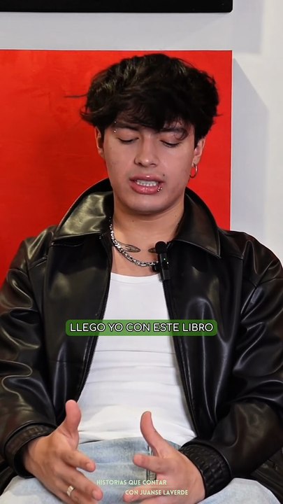 Yo hice el libro para hablar de mi emociones: Juanse Laverde #music #reels #shorts #interview #dailymotion