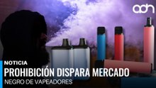 Prohibición de los vapeadores en México impulsa mercado ilegal y al crimen organizado