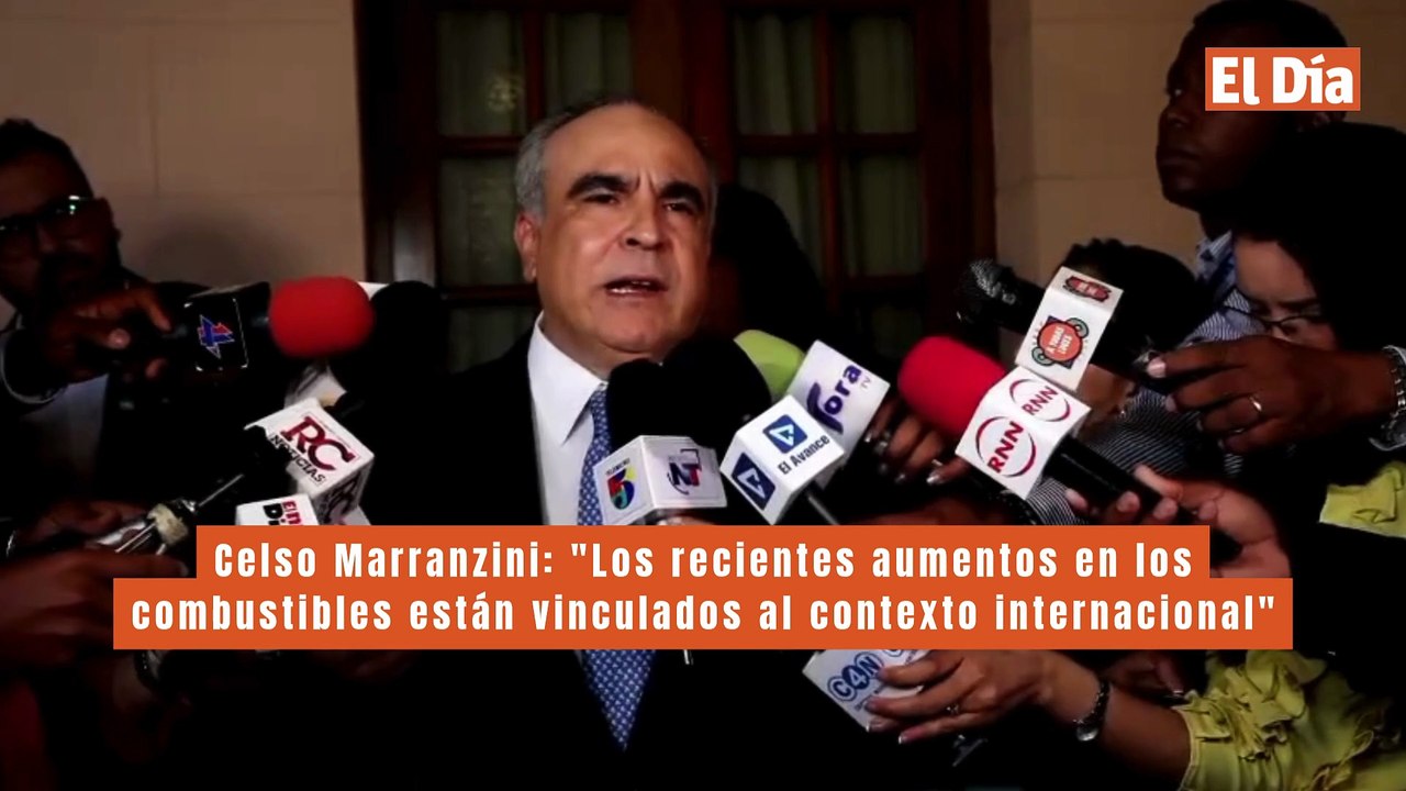 Celso Marranzini: "Los recientes aumentos en los combustibles están vinculados al contexto internacional"