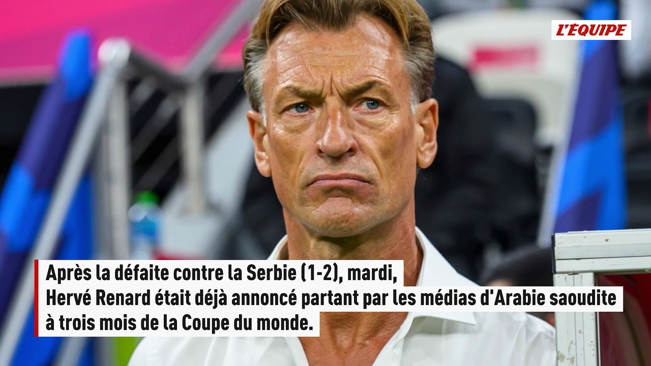Hervé Renard devrait demander à quitter son poste de sélectionneur de l'Arabie saoudite - Foot - Arabie saoudite