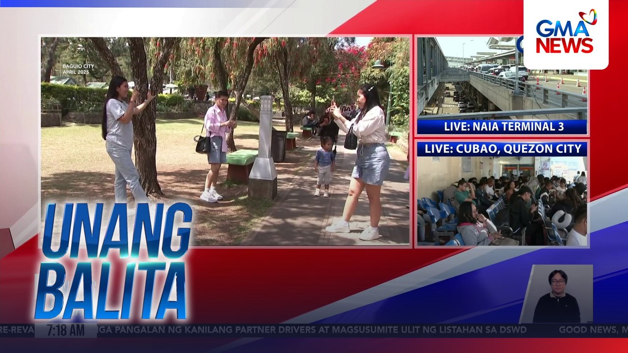 Baguio City LGU – Bilang ng mga turista, nangalahati ngayong taon kompara noong Holy Week 2025 | Unang Balita