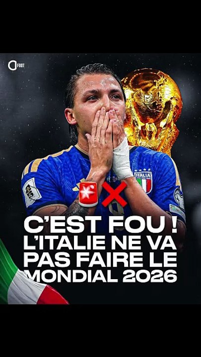 ⚽️🇮🇹🇸🇪 🚨 CDM2026 EUROPE : SÉISME EN BARRAGES ! ITALIE ET POLOGNE OUT ! SUEDE ET TURQUIE GAGNANTS ! L'EUROPE VIENT DE VIVRE UN SÉISME !