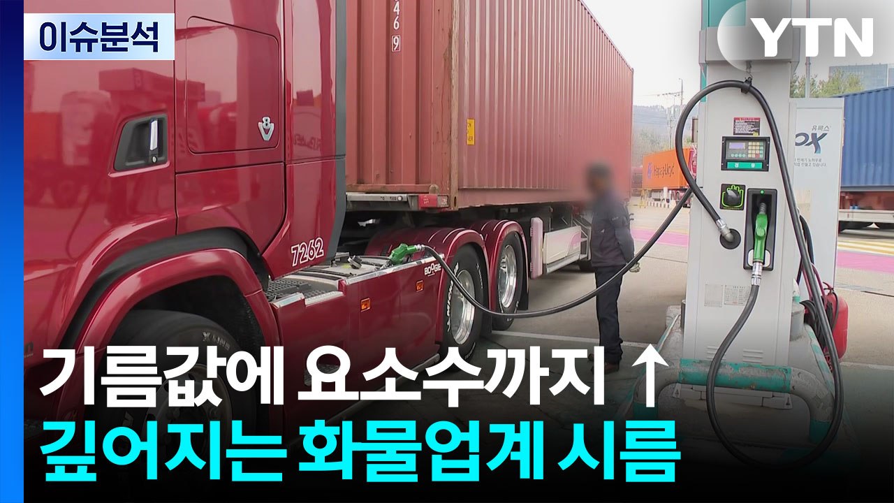 [뉴스UP] 여전한 기름값에 요소수까지 2배...운송업계 '한숨' / YTN