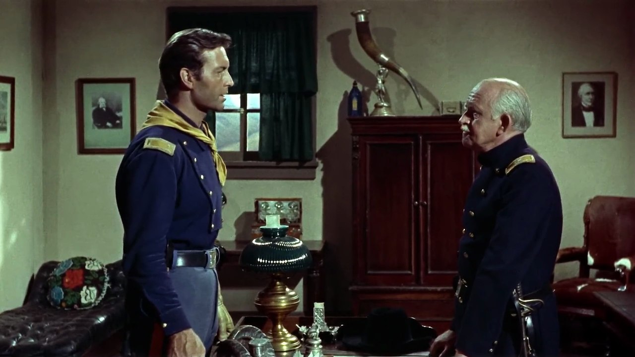 A Mulher e os Índios 1955 Dublado - George Montgomery e Karin Booth