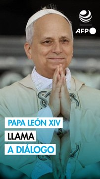 El papa espera que Trump busque una vía de salida a la guerra en Oriente Medio