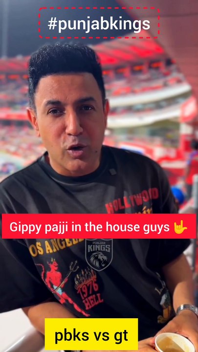 gippy pajji in the house guys#pbks#punjabkings#ipl#pbks vs gt