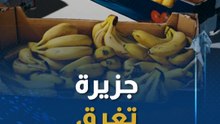 "تسونامي الموز".. خطأ شحن يُغرق جزيرة نائية بأطنان من الفاكهة⁣