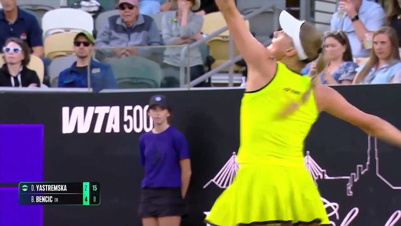 Belinda Bencic VS Dayana Yastremska | WTA Highlights | Round of 32 | Charleston 2026