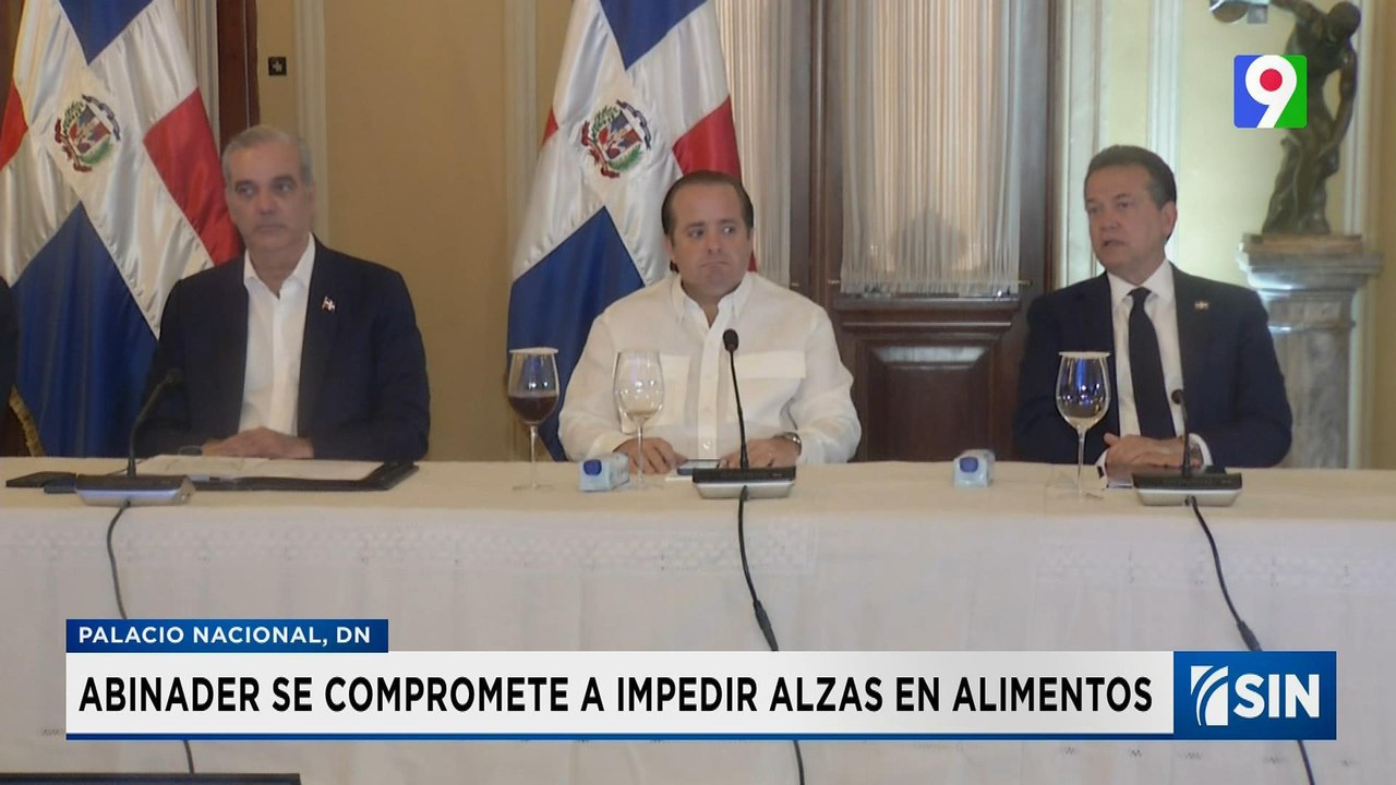 Abinader impedirá alzas de alimentos | Emisión Estelar SIN