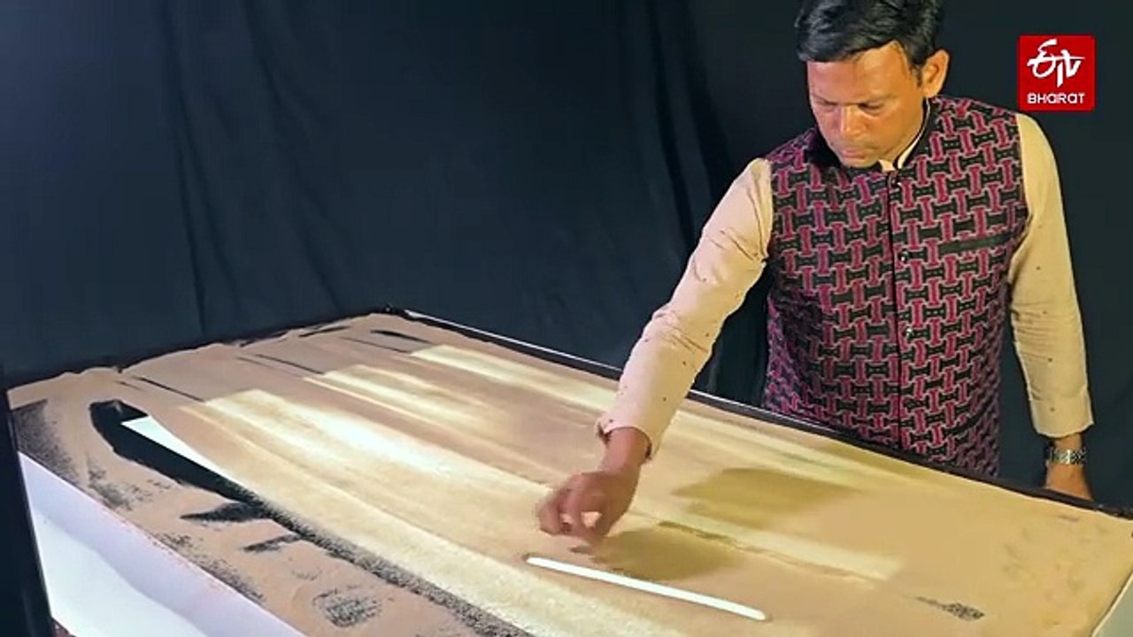 Odisha Foundation Day: Artist Manas Sahoo Creates Magnificent Sand Animation To Celebrate Utkal Divas