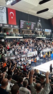 Emirhan Topçu'nun Üçlüsü - Beşiktaş Gain v Bahçeşehir Koleji - BKT EuroCup Yarı Final İlk Maç
