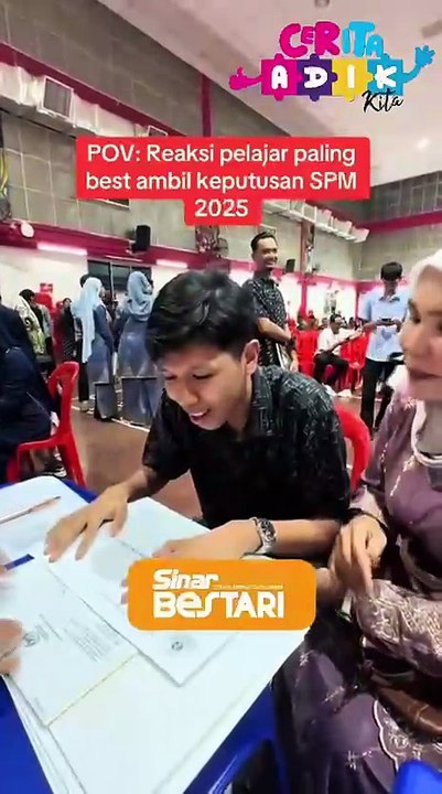 Reaksi paling best!