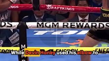 Vasyl Lomachenko BROKE THROUGH Devin Haney's DIRTY TACTICS