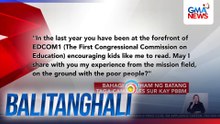 Nangako si PBBM na tutulungan ang batang babaeng taga-Camarines Sur na sumulat sa kaniya kaugnay sa naranasang pang-aabuso roon | Balitanghali