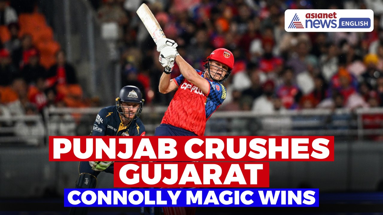 PBKS vs GT Highlights: Connolly’s Dream Debut Seals Thriller Win