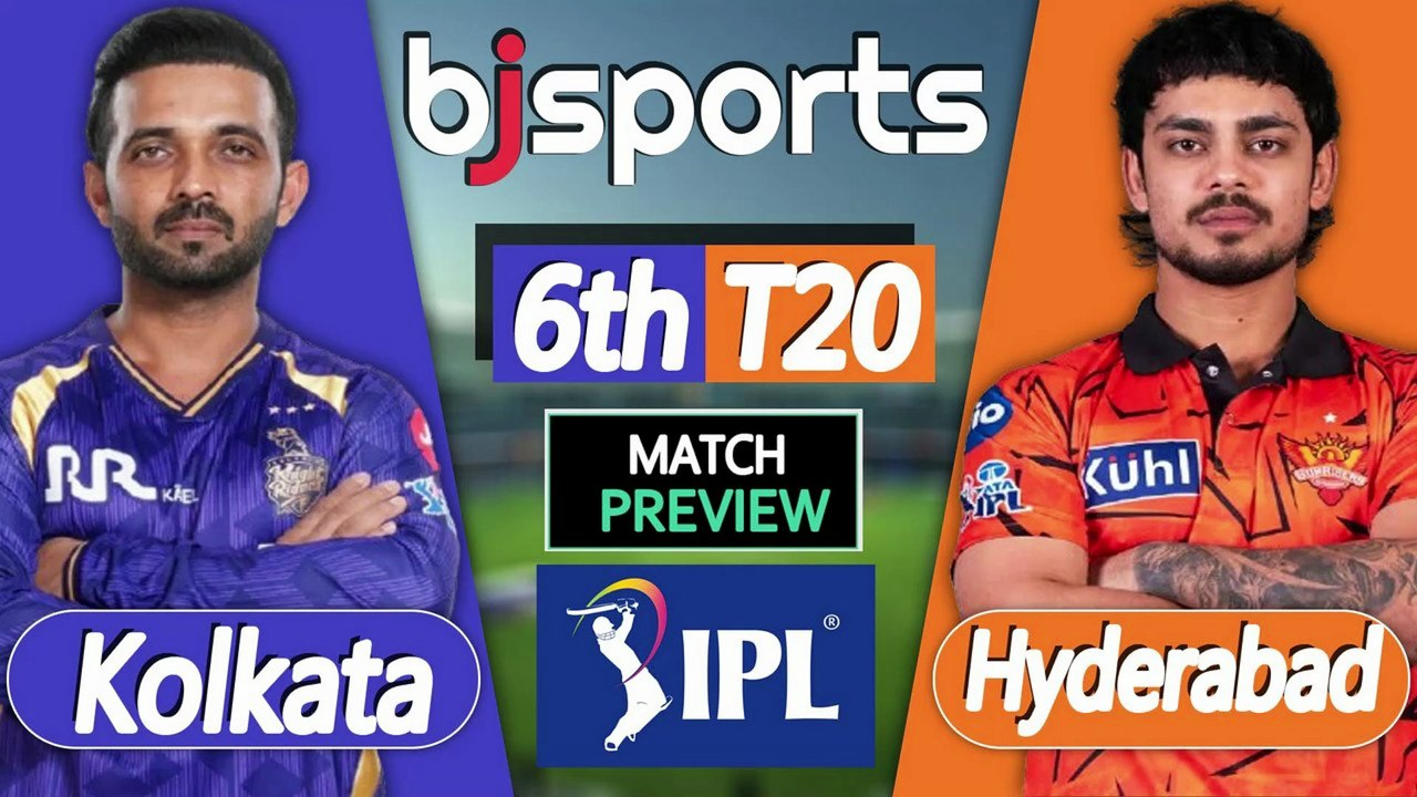 IPL 2026 | Kolkata Knight Riders vs Sunrisers Hyderabad 6th T20 Match Preview
