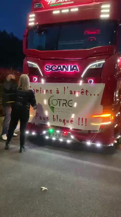 Mobilisation des routiers dans le Var : l’opération escargot est en train de se mettre en place