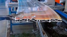machined aluminum extrusion profile heatsink