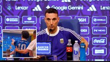Lionel Scaloni  vive incómodo momento en conferencia de prensa tras la victoria de Argentina