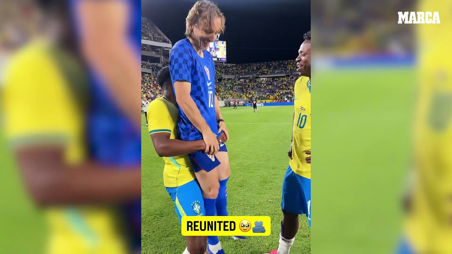 El reencuentro que emociona al madridismo: "¿No tienes un abuelo brasileño?"