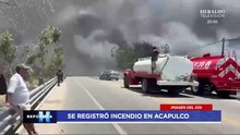 ¡Se desata el infierno en Acapulco! Incendio arrasa con corralón y consume decenas de vehículos