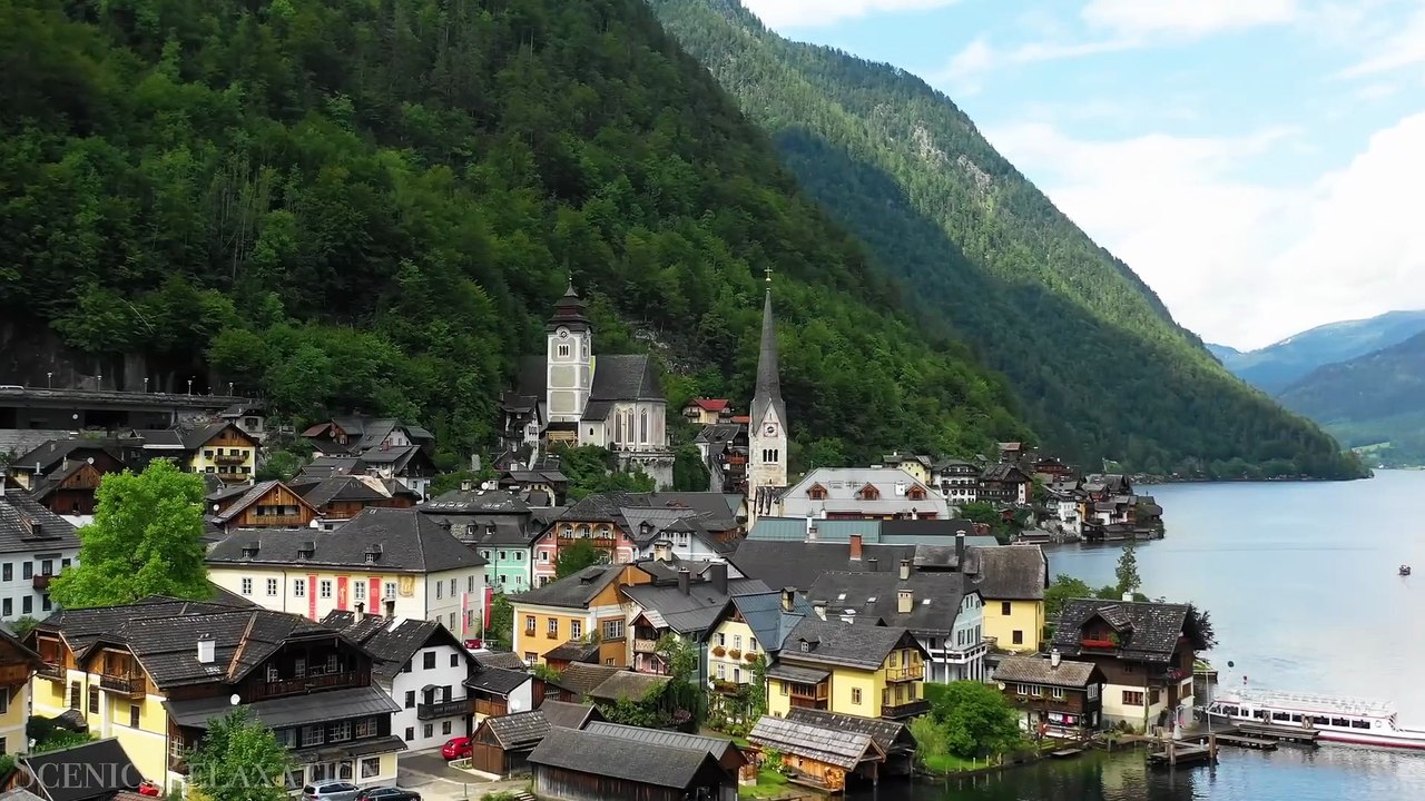 The Alps Morning 4K - With Calming Music