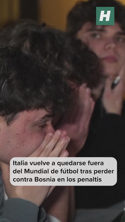 Italia no se clasifica al Mundial por tercera vez consecutiva