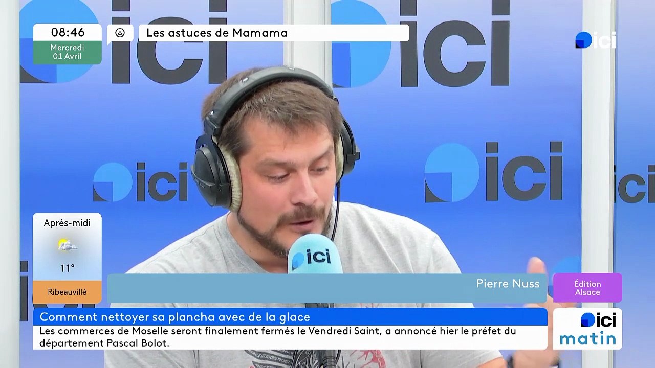 Astuces de Mamama 01/04 : glaçons et plancha