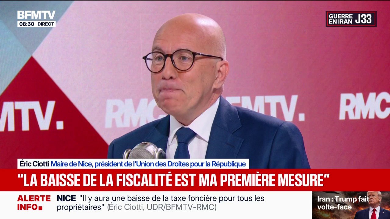 Police municipale: Éric Ciotti affirme que sa mairie à Nice reçoit ce matin 12 candidats à la police municipale, dont 5 venus de Saint-Denis