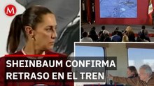 Claudia Sheinbaum anuncia retraso en inauguración del tren Lechería-AIFA