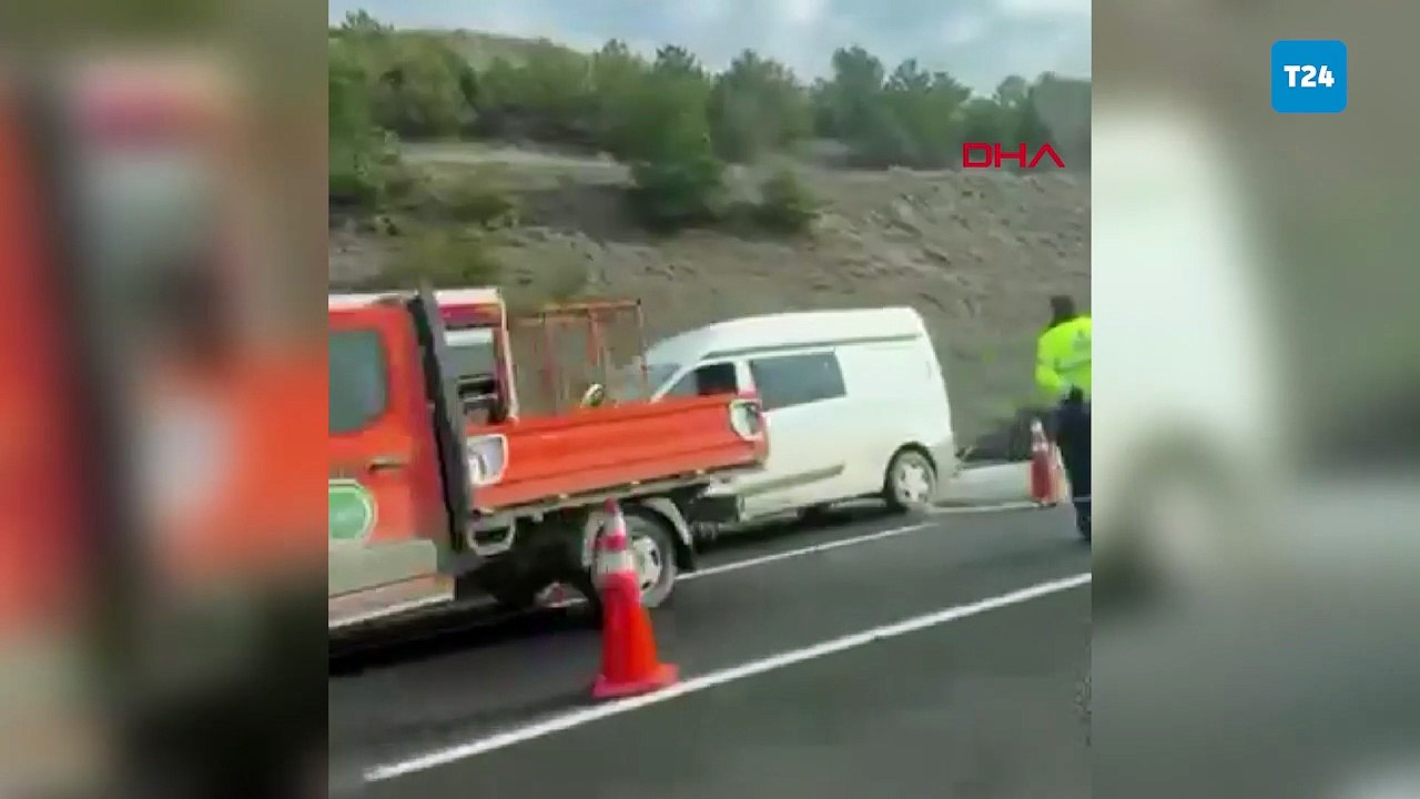 Ankara'da iki otomobil çarpıştı: 5 ölü