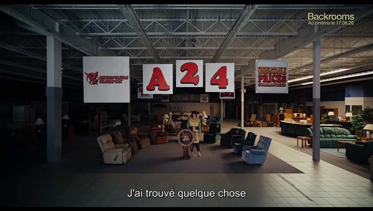 Renate Reinsve dans un film d'horreur A24 : bande-annonce de Backrooms  (VOST)