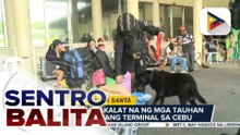 PRO-7, nagpakalat na ng mga tauhan sa iba’t ibang terminal sa Cebu | ulat ni Jessee Atienza ng PTV Cebu