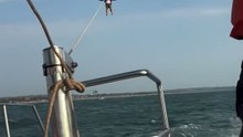 Cable snaps during parasailing