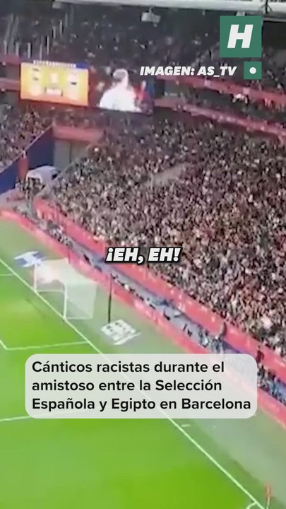 Cánticos racistas en el amistoso España-Egipto