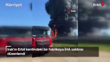 Irak'ın Erbil kentindeki bir fabrikaya İHA saldırısı düzenlendi