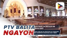 Archdiocese ng Davao, hinimok ang publiko na magtipid sa konsumo ng krudo at kuryente bilang sakripisyo ngayong #HolyWeek