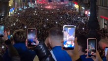 Bosnia celebra su pase al Mundial en las calles de Sarajevo